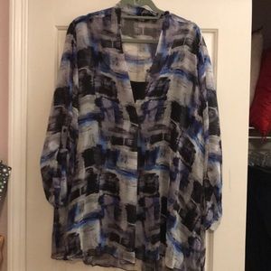 New Simply Vera Wang Beautiful Top -3X